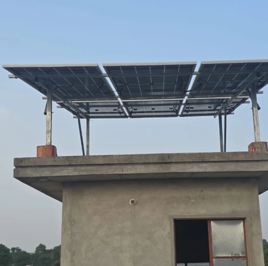 Ground-mount solar array
