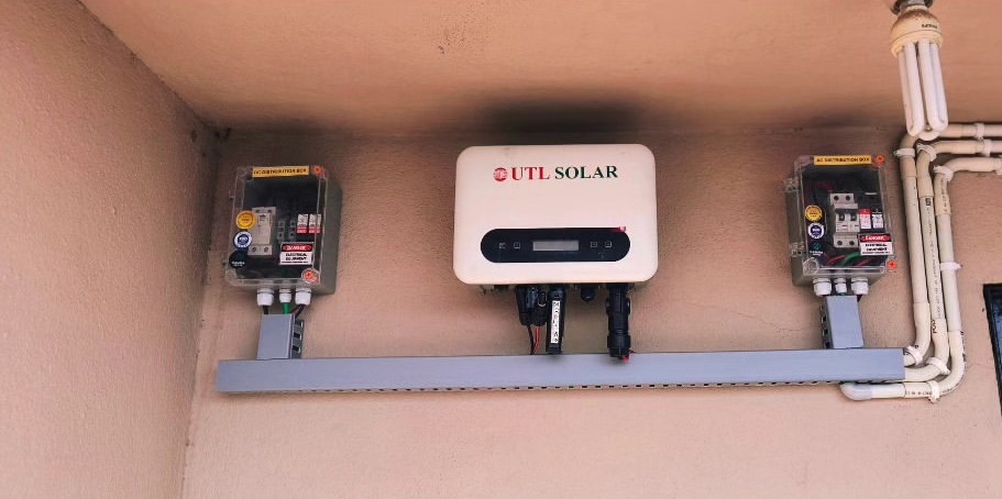 Rooftop solar panels