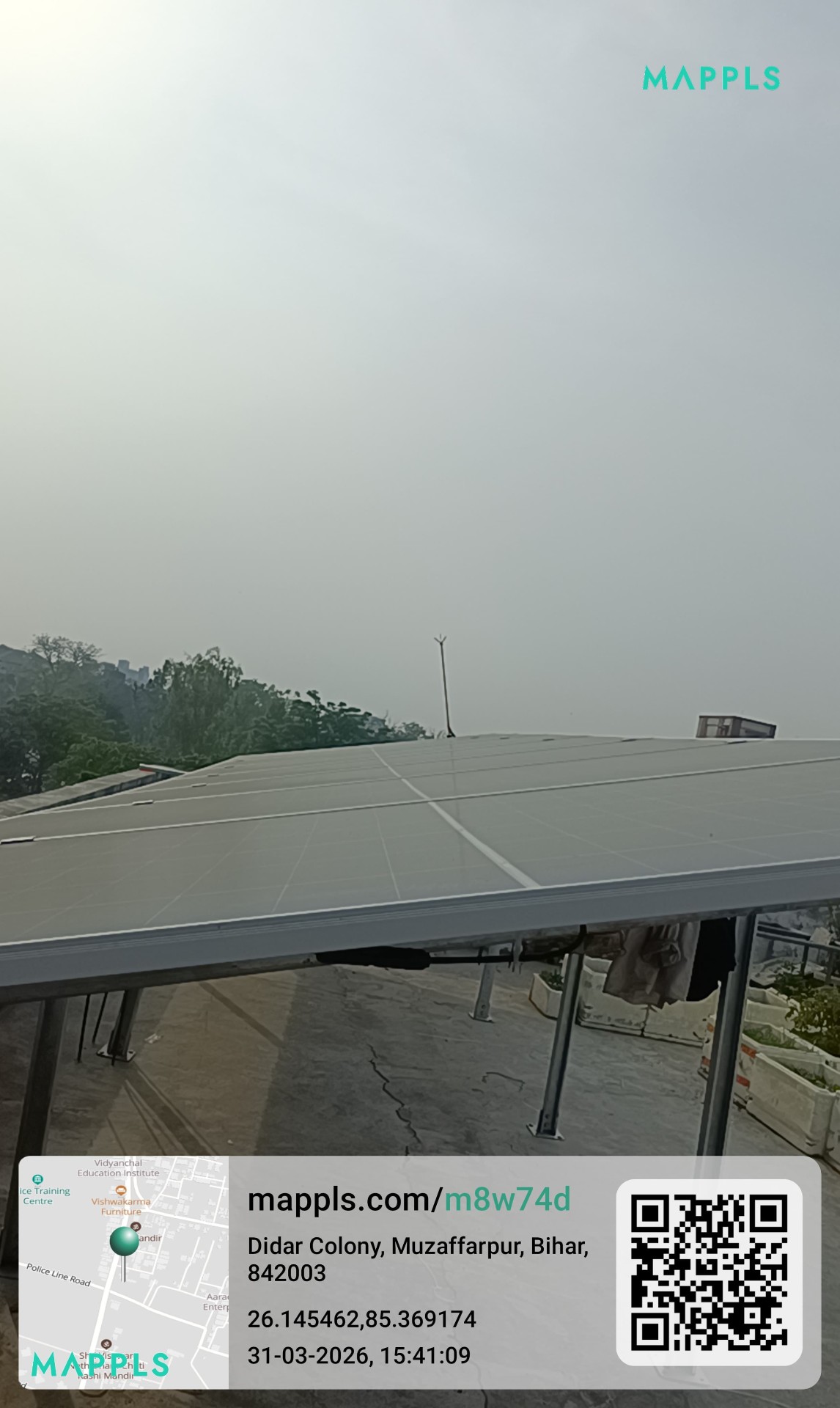 Solar inverter setup